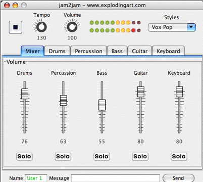 jam2jam – Network Jamming software