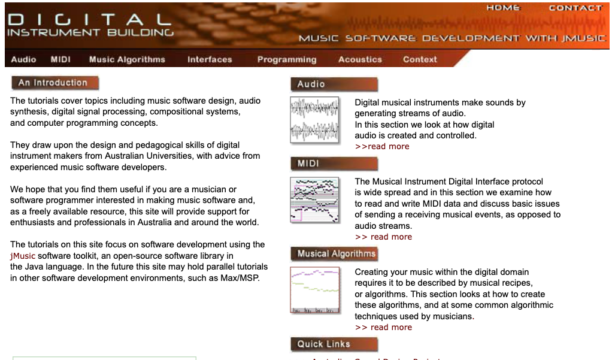 Digital Instrument Building