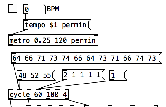 Live Coding Toolkit for Pure data